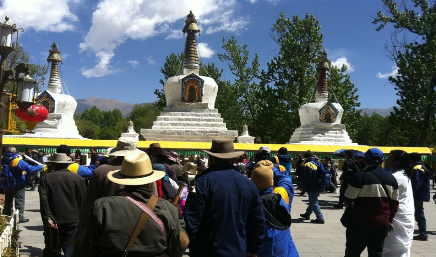 Baudhanath Stupa in Lhasa
